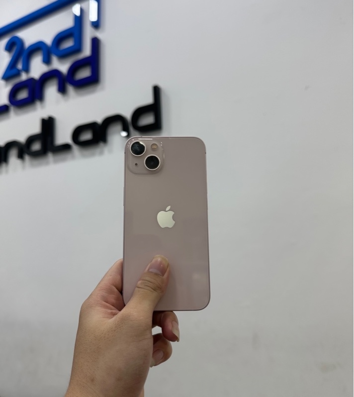 Điện thoại iPhone 13 - VN/A - 128GB - IOS 26.3.1 - Pin 100% thay new - Màu hồng - Ngoại hình 98% - Kèm box