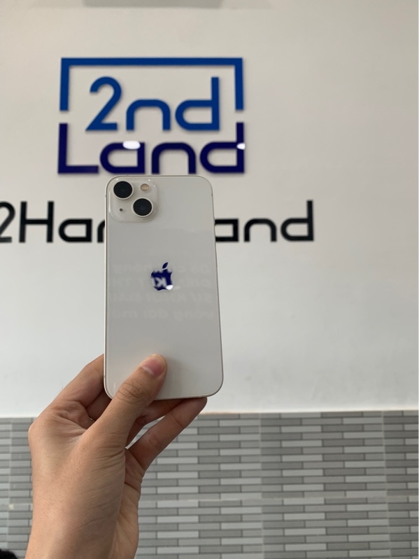Điện thoại iPhone 13 - VN/A - 128GB - Màu trắng - Pin 90% chu kì sạc 253 lần - Màu trắng - Ngoại hình: 98% - Body