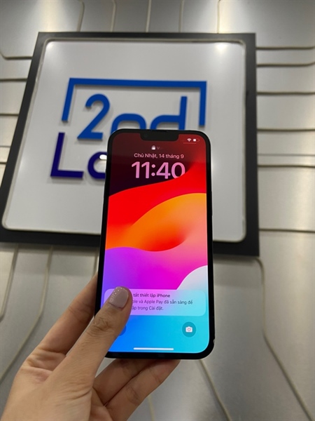 Điện thoại iPhone 13 - VN/A - 256GB - Pin linh kiện 99% - Màu xanh - Ngoại hình: 97% - Body 3