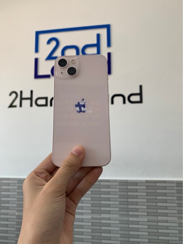 Điện thoại iPhone 13 - VN/A - Đã nâng cấp bộ nhớ 256GB - Màu hồng - Pin 84% - Ngoại hình: 97.5% - Body - Đã sửa main - SP KHÔNG BẢO HÀNH