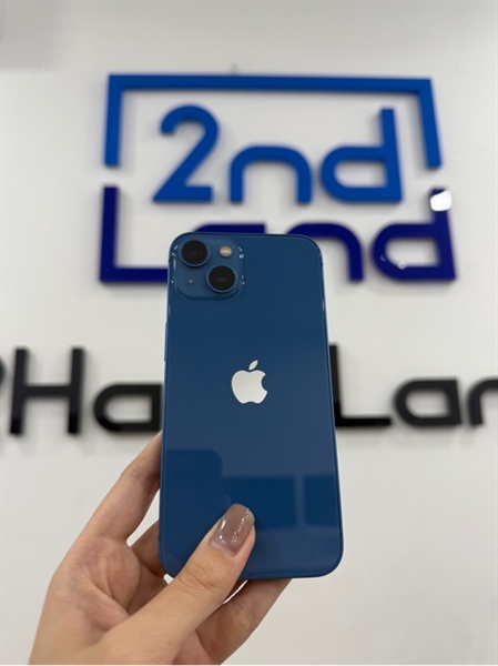 Điện thoại iPhone 13 - VN/A - IOS 18.3.2 - 128GB - Màu xanh - Pin 89% - Ngoại hình 98% - Kèm sạc