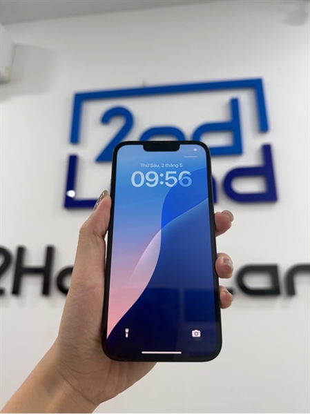 Điện thoại iPhone 13 - VN/A - IOS 18.3.2 - 128GB - Màu xanh - Pin thay 100% - Ngoại hình 97% - Màn ám vàng - Kèm sạc 2