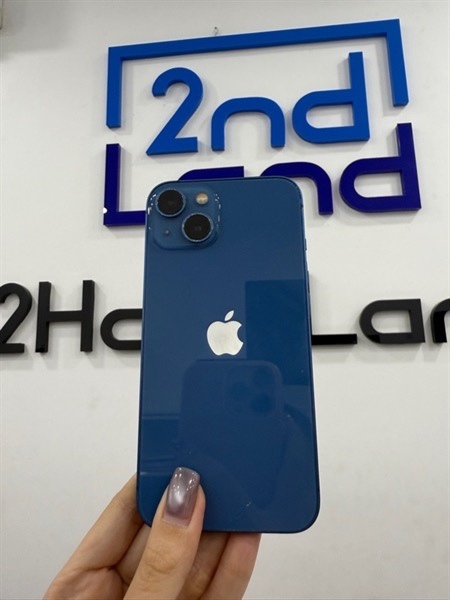 Điện thoại iPhone 13 - VN/A - IOS 18.6.1 - 128GB - Màu xanh - Pin 89% - Ngoại hình 98% - Màn xước lông mèo , trầy viền cam - Kèm Box , sạc 1