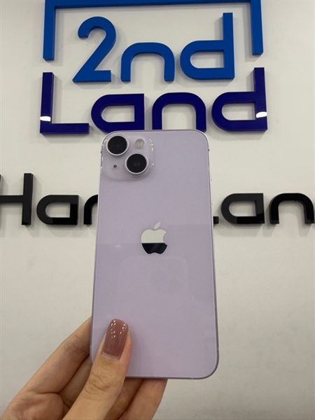 Điện thoại iPhone 14 - KH/A - IOS 18.6.2 - 256GB - Màu tím - Pin thay 100% - Ngoại hình 97% - móp nhẹ - Kèm sạc