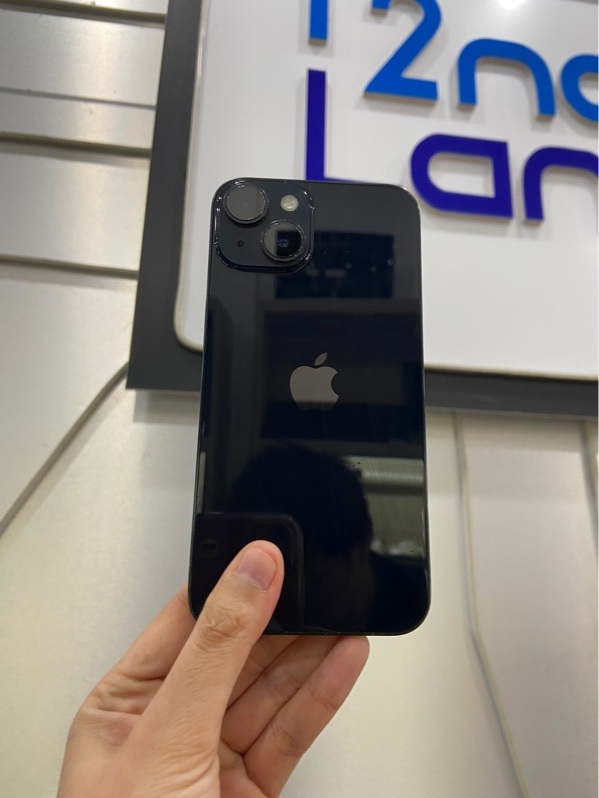 Điện thoại iPhone 14 - LL/A - 128GB - Pin 100% thay new - Sim Lock - Màu xanh - Ngoại hình: 97% - Cấn trầy sườn - Body