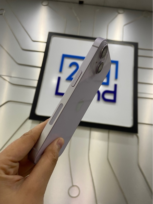 Điện thoại iPhone 14 - LL/A - 128GB - Pin 81% - Màu tím - Ngoại hình: 97% - Đã thay màn chính hãng, màn đánh kính - Body