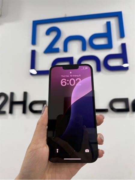 Điện thoại iPhone 14 - LL/A - IOS 18.4.1 - 128GB - Màu đen - Pin 86% - Ngoại hình 98% - Kèm sạc 2