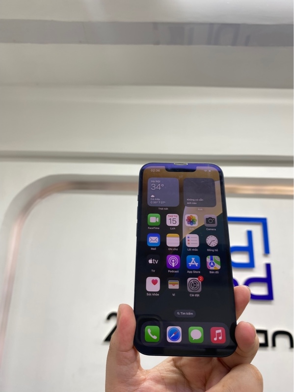 Điện thoại iPhone 14 - LL/A - IOS 18.4 - 128gb - Màu đen - Pin 98% chu kỳ sạc 69 - Ngoại hình 97% - Màn ép kính, màn trầy - Body