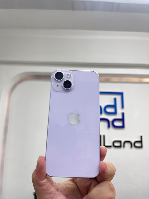 Điện thoại iPhone 14 - LL/A - IOS 26 - 128gb - Màu tím - Pin thay 100% - Ngoại hình 98% - Body