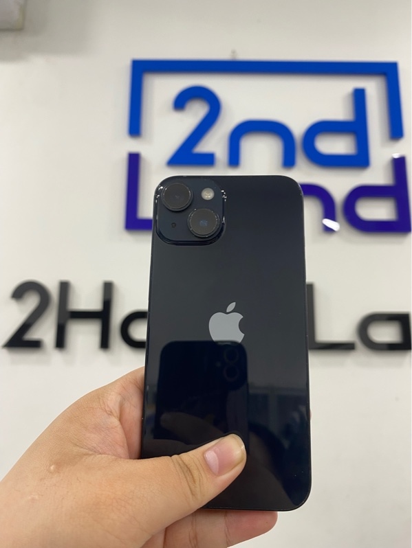 Điện thoại iPhone 14 - LL/A - IOS 26.3.1(a) - 128GB - Màu xanh đen - Pin 93% - Ngoại hình 98% - Màn xước lông mèo - Kèm sạc linh kiện