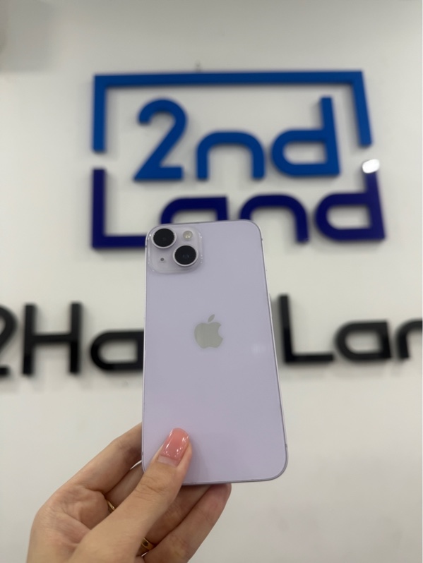 Điện thoại iPhone 14 - LL/A - IOS 26.5 - 128GB - Màu tím - Pin LKKXD 100% - Ngoại hình 97% - Máy trầy , hằn ốp , cấn - Không phụ kiện