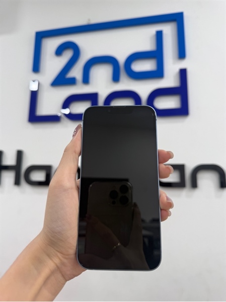 Điện thoại iPhone 14 - Máy Lock - LL/A - IOS 17.3 - 128gb - Màu xanh - Pin thay 100% - Ngoại hình 97% - Màn trầy , viền trầy - Body 2