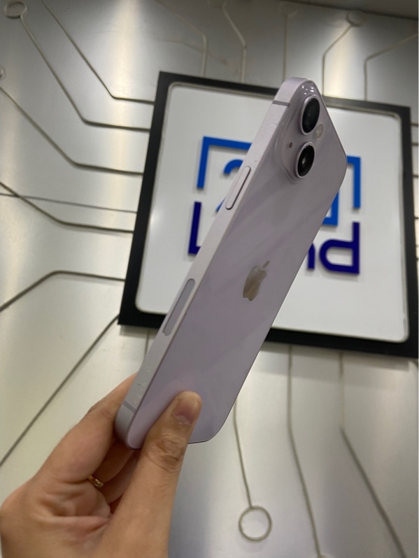 Điện thoại iPhone 14 Plus - IOS 26.7 - LL/A - 256GB - Pin 97% - Màu tím - Ngoại hình: 97% - Nổ sơn li ti - Body