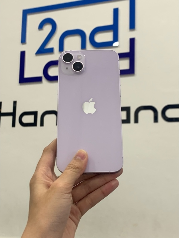 Điện thoại iPhone 14 Plus - LL/A - 128gb - Màu hồng - Pin 100% đã thay - Ngoại hình: 98% - Màn lưu ảnh wifi - Body