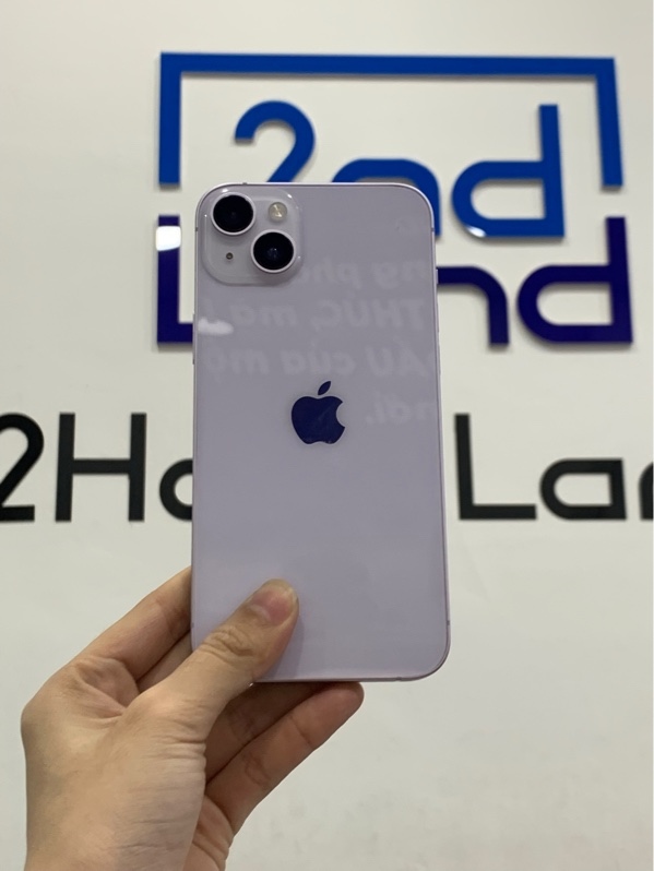 Điện thoại iPhone 14 Plus - LL/A - 128GB - Màu tím - Pin 100% đã thay - Ngoại hình: 98% - Body