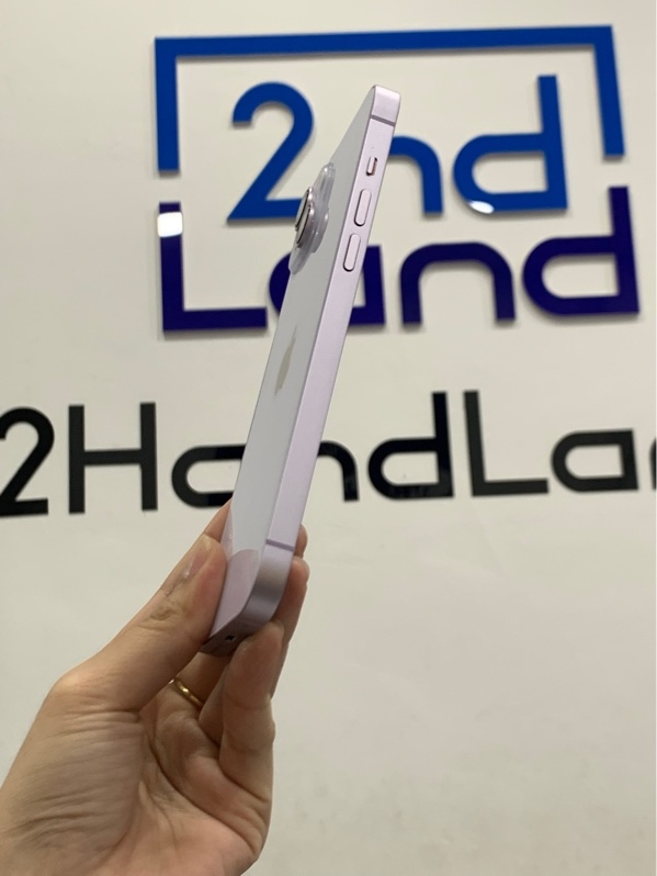 Điện thoại iPhone 14 Plus - LL/A - 128GB - Màu tím - Pin 100% đã thay - Ngoại hình: 98% - Body