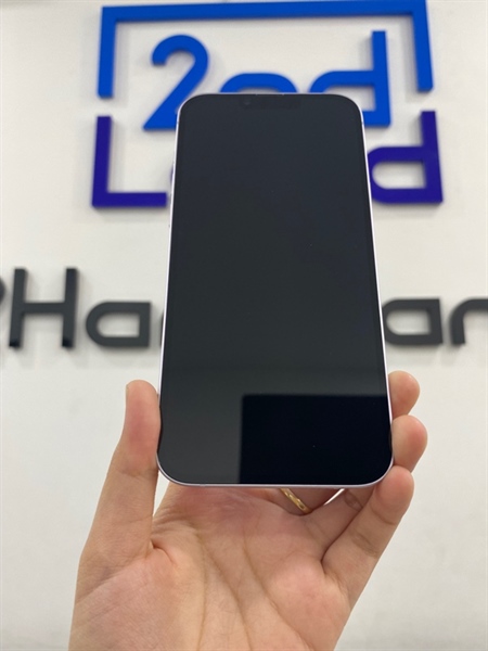 Điện thoại iPhone 14 plus - LL/A - IOS 18.5 - 128GB - Màu tím - Pin 86% - Ngoại hình 97% - Màn ép kính , thay vỏ , kính cam trầy mẻ - Body 1
