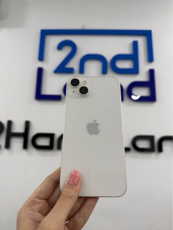 Điện thoại iPhone 14 plus - LL/A - IOS 26.1.3 (a) - 128GB - Màu trắng - Pin thay 100% - Ngoại hình 97% - Màn ép kính , phản quang , màn trầy , vàng viền - Body