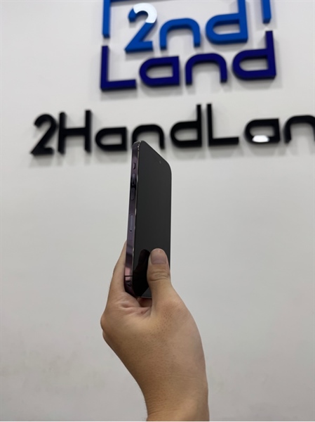 Điện thoại iPhone 14 Pro - KH/A - 128GB - IOS 26.1 - Pin 100% - Màu tím - Ngoại hình 98% - Màn ép kính - Body 2