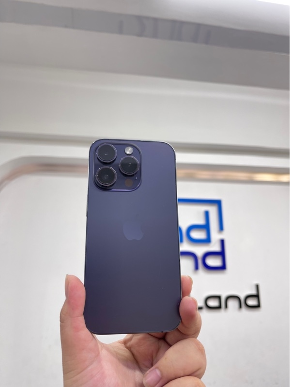 Điện thoại iPhone 14 Pro - KH/A - IOS 17.1.2 - 128gb - Màu tím - Pin thay 89% - Ngoại hình 97.5% - Body