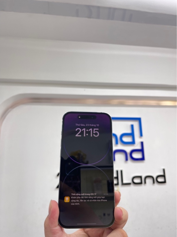 Điện thoại iPhone 14 Pro - KH/A - IOS 17.1.2 - 128gb - Màu tím - Pin thay 89% - Ngoại hình 97.5% - Body