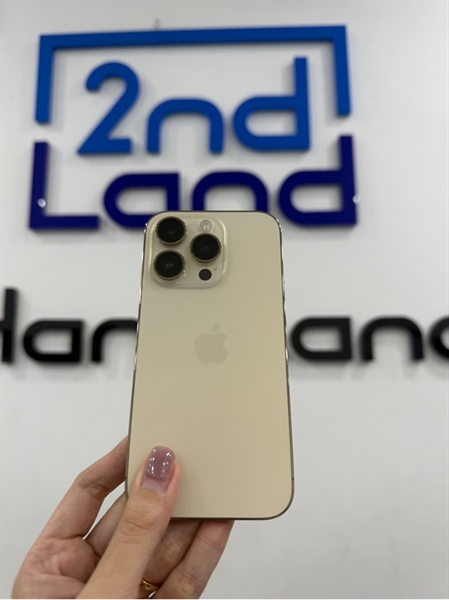 Điện thoại iPhone 14 pro - KH/A - IOS 18.1.1 - 128gb - Màu Gold - Pin 84% - Ngoại hình 98% - Máy thay vỏ , màn trầy ít - Body