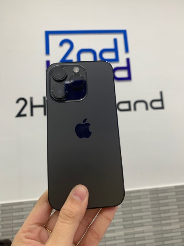 Điện thoại iPhone 14 Pro - LL/A - 128GB - Màu đen - Pin 100% đã thay - Ngoại hình: 97% - Màn thay chính hãng - Body
