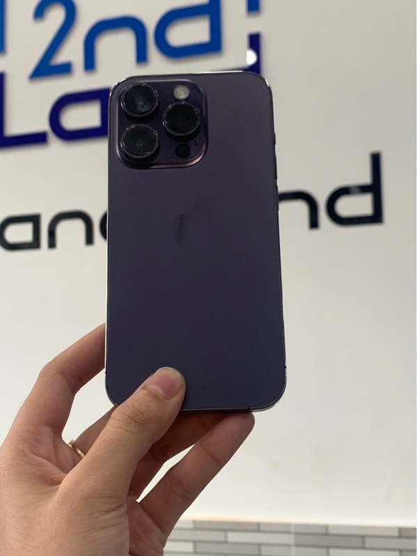 Điện thoại iPhone 14 Pro - LL/A - 128GB - Màu tím - Pin 100% đã thay - Ngoại hình: 99% - Body