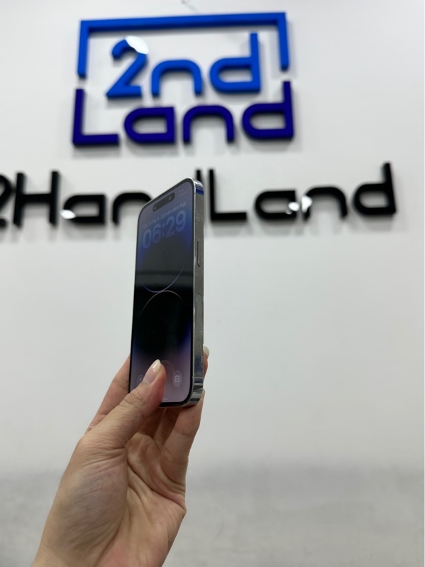 Điện thoại iPhone 14 Pro - LL/A - 256GB -IOS 26.4.2 - Pin 89% thay chính hãng - Màu trắng - Ngoại hình 97% - Body