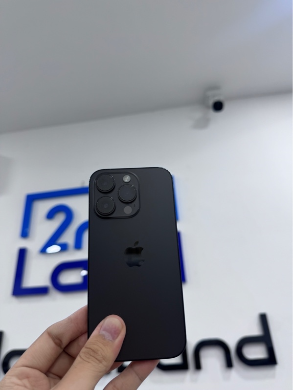 Điện thoại iPhone 14 Pro - LL/A - 256GB - iOS 26.6 - Màu đen - Pin 83% chu kỳ sạc 965 - Ngoại hình 97% - Viền trầy xước nhiều, lưng xước - Body