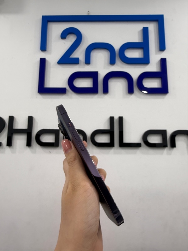 Điện thoại iPhone 14 Pro - LL/A - IOS 26.5 - 256GB - Màu tím - Pin 91% - Ngoại hình 97% - Màn trầy , máy trầy - Kèm sạc linh kiện