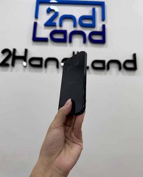 Điện thoại iPhone 14 Pro - Mã N hàng 1978 - LL/A - 256GB - IOS 18.5 - Pin 87% - Màu đen - Ngoại 97% - Màn thay chính hãng - Body 1
