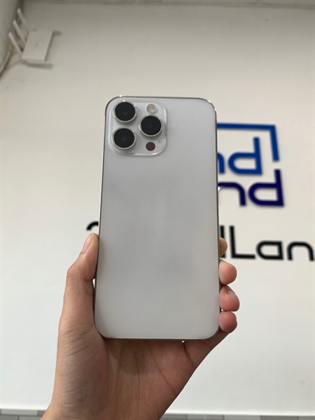 Điện thoại iPhone 14 Pro Max - VN/A - 128GB - Màu bạc - Pin 100% đã thay - Ngoại hình: 98% - Đã thay cam sau - Body