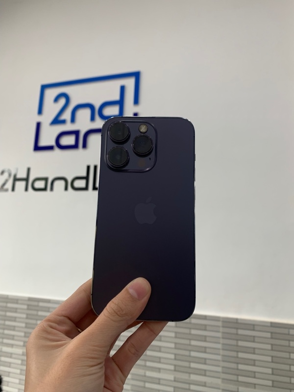 Điện thoại iPhone 14 Pro - VN/A - 128GB - Màu tím - Pin 100% đã thay - Ngoại hình: 97% - Body