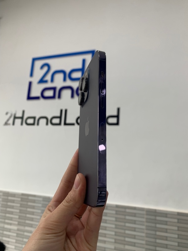 Điện thoại iPhone 14 Pro - VN/A - 128GB - Màu tím - Pin 100% đã thay - Ngoại hình: 97% - Body