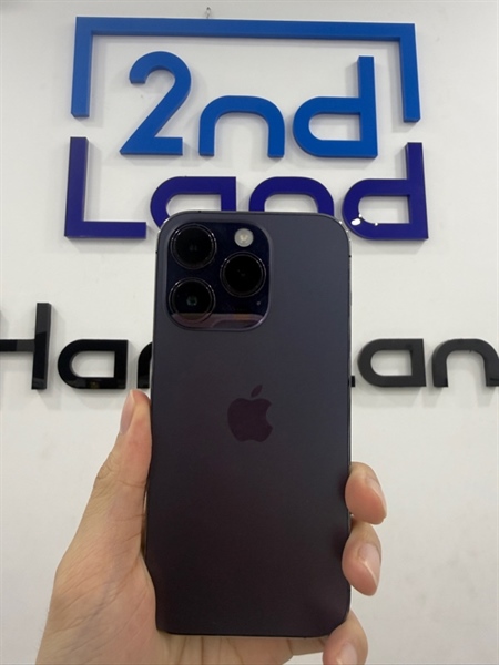 Điện thoại iPhone 14 Pro - ZP/A - IOS 26.0.1 - 128GB - Màu tím - Pin thay 100% - Ngoại hình 98% - viền xước nhẹ - Body