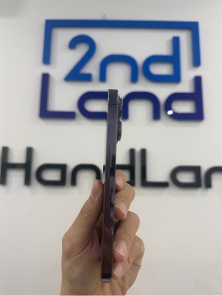 Điện thoại iPhone 14 Pro - ZP/A - IOS 26.0.1 - 128GB - Màu tím - Pin thay 100% - Ngoại hình 98% - viền xước nhẹ - Body 2
