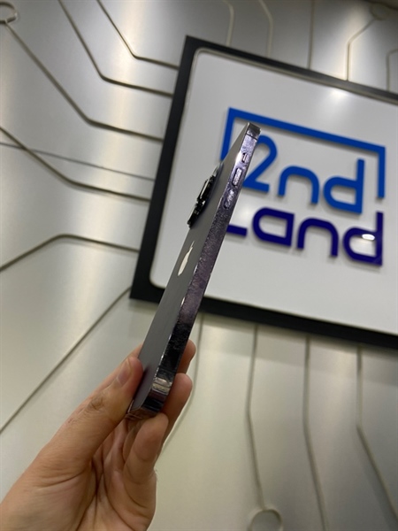 Điện thoại iPhone 14 Promax - LL/A - 128GB - Esim - Pin 84% - Chu kì sạc 853 lần - Màu tím - Ngoại hình: 97% - màn lưu ảnh - Body 2