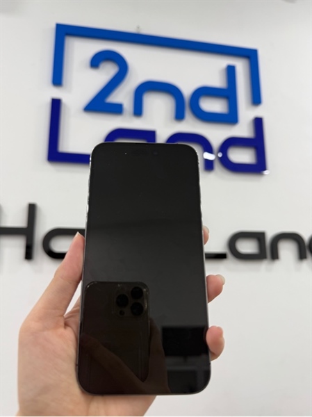 Điện thoại Iphone 14 Promax - LL/A 128GB ios 17.5.1 - Màu tím - Pin 91% - Ngoại hình: 96% - Thay viền cam - Kèm sạc 2
