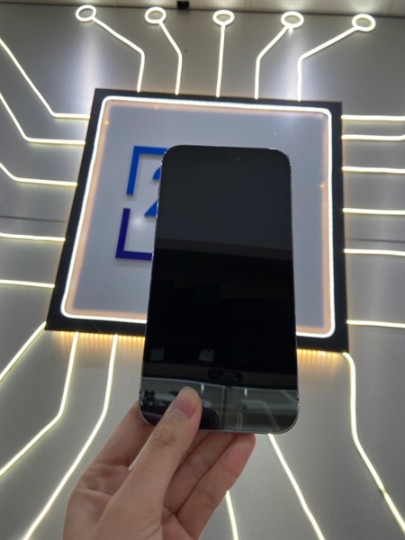 Điện thoại iPhone 14 Promax - LL/A - 128GB - IOS 26.2 - Pin 100% thay new - Màu tím - Ngoại hình: 97% - Màn ép kính + đánh kính - Body 3