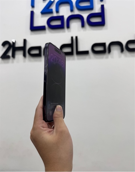 Điện thoại iPhone 14 Promax - LL/A - 128GB - IOS 26.2 - Pin 96% - Màu tím - Ngoại hình 97% - Body 2