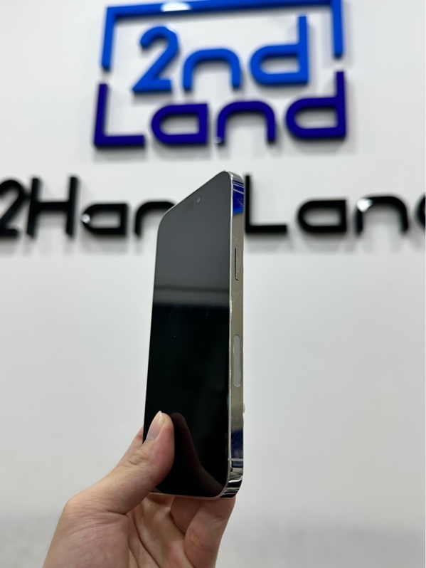 Điện thoại iPhone 14 Promax - LL/A - 128GB - IOS 26.5.2 - Pin 85% - Màu trắng - Ngoại hình 97% - Màn đánh kính - Body