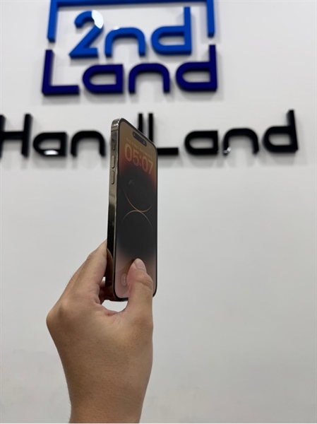 Điện thoại iPhone 14 Promax - LL/A - 128GB - IOS - Pin 84% - Màu vàng gold - Ngoại hình 97% - Màn trầy - Body 1