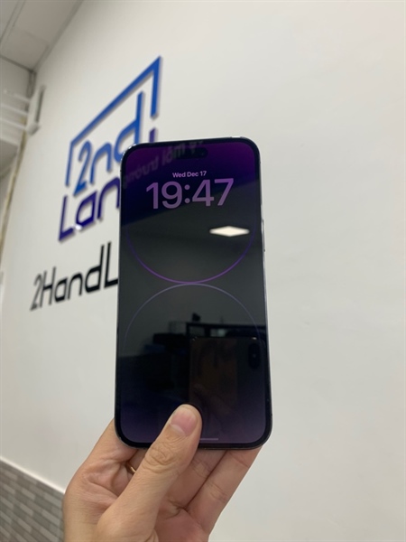 Điện thoại iPhone 14 Promax - LL/A - 128GB - Màu tím - Pin 100% đã thay - Ngoại hình: 97% viền sướt dăm - Body 2