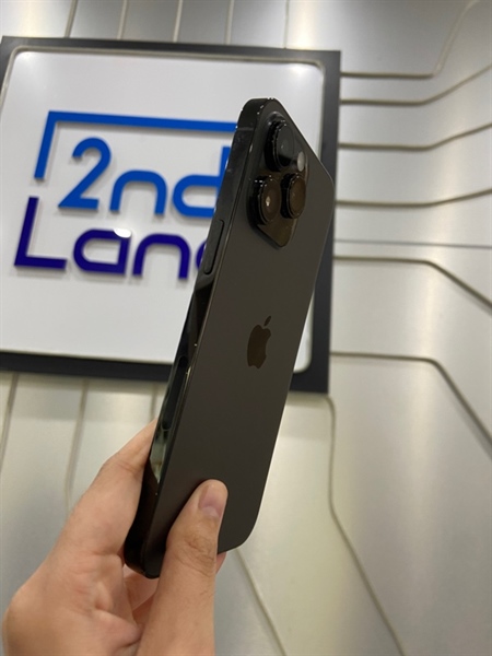 Điện thoại iPhone 14 Promax - LL/A - 128GB - Pin 85% - Màu đen - Ngoại hình: 97% - Tróc sơn, màn đã thay chính hãng - Body 1