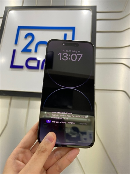 Điện thoại iPhone 14 Promax - LL/A - 256GB - Esim - Pin 84% - Màu đen - Ngoại hình: 97.5% - Body 2