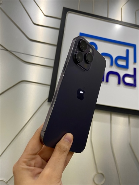 Điện thoại iPhone 14 Promax - LL/A - 256GB - Esim - Pin 86% - Chu kì sạc 320 lần - Màu tím - Ngoại hình: 98% - Body 1