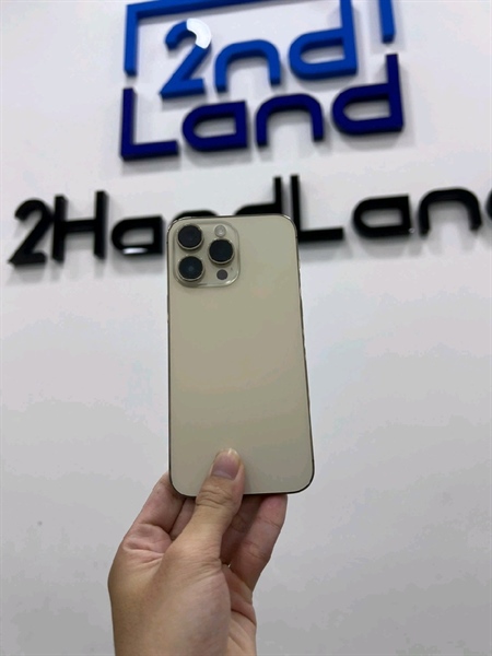 Điện thoại iPhone 14 Promax - LL/A - 256GB - IOS 18.6 - Pin 87% - Màu vàng - Ngoại hình 97% - Có NFC - Body