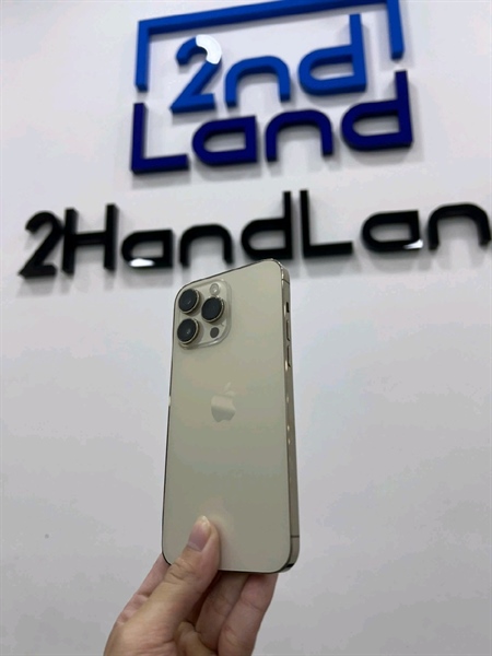 Điện thoại iPhone 14 Promax - LL/A - 256GB - IOS 18.6 - Pin 87% - Màu vàng - Ngoại hình 97% - Có NFC - Body 1