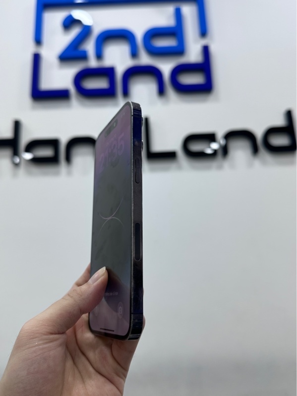 Điện thoại iPhone 14 Promax - LL/A - 256GB - IOS 26.0.1 - Pin 84% - Màu tím - Ngoại hình 97% - Body